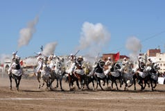 Fantasy show in Morocco-Safi Morocco royalty free stock image Fantasy show in Morocco-Safi Morocco royalty free stock image