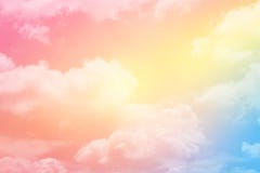 Fantasy soft cloud with pastel gradient color royalty free stock images Fantasy soft cloud with pastel gradient color royalty free stock images
