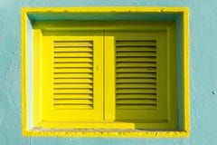 Colorful shutter of a Mediterranean house royalty free stock photo Colorful shutter of a Mediterranean house royalty free stock photo