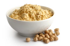 Farina di ceci immagini stock libere da diritti Farina di ceci immagini stock libere da diritti