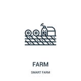 farm icon vector from smart farm collection. Thin line farm outline icon vector illustration royalty free illustration farm icon vector from smart farm collection. Thin line farm outline icon vector illustration royalty free illustration