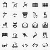 Farm Icons Stock Photos Farm Icons Stock Photos