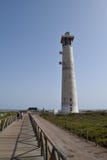  Faro De Morro Jable latarnia morska, Fuerteventura Obraz Royalty Free