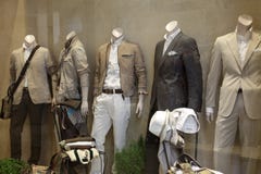 Fashion Store Window Display Royalty Free Stock Image Fashion Store Window Display Royalty Free Stock Image