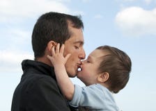 Father And Son Royalty Free Stock Photo