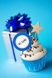 Father's day cupcake stock image Father's day cupcake stock image