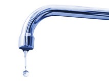 Faucet And Water Drop Stock Photography Faucet And Water Drop Stock Photography