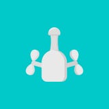 Faucet для bathroom или кухни Значок крана мультфильма бесплатная иллюстрация Faucet для bathroom или кухни Значок крана мультфильма бесплатная иллюстрация