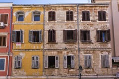 Façades colorées photos stock Façades colorées photos stock