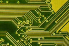 Feche acima da micro placa de circuito colorida Fundo abstrato da tecnologia Mecanismo do computador em detalhe imagem de stock royalty free Feche acima da micro placa de circuito colorida Fundo abstrato da tecnologia Mecanismo do computador em detalhe imagem de stock royalty free