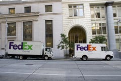 Fedex Ground And Express Truck Editorial Photography Image Of