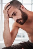 Feeling lonely and depressed. royalty free stock photography Feeling lonely and depressed. royalty free stock photography