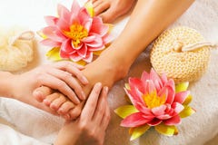 Feet massage