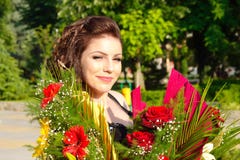 Feiern von Schönheitsblumen lizenzfreie stockfotos Feiern von Schönheitsblumen lizenzfreie stockfotos