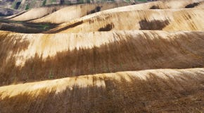 Feld malerische Hügel des Frühlingsfeldes Stockfotos Feld malerische Hügel des Frühlingsfeldes Stockfotos