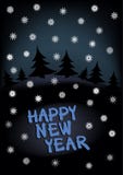 Feliz Año Nuevo ilustración del vector Feliz Año Nuevo ilustración del vector