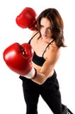 Female Boxer Royalty Free Stock Image Female Boxer Royalty Free Stock Image