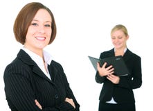 Female Business Team Isolated stock image Female Business Team Isolated stock image