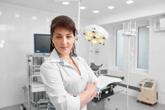 Female doctor working at the hospital royalty free stock images Female doctor working at the hospital royalty free stock images