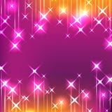 Feminino brilhante do cair da estrela ilustração royalty free Feminino brilhante do cair da estrela ilustração royalty free
