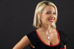 Femme blonde magnifique photo stock Femme blonde magnifique photo stock