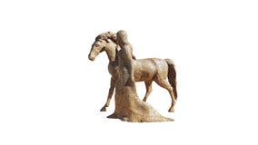 Femme et cheval photos stock Femme et cheval photos stock
