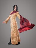 Femme gothique avec les clous chinois Images stock Femme gothique avec les clous chinois Images stock