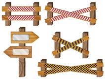 Fence, wooden signboards, arrow sign. Stock Photography Fence, wooden signboards, arrow sign. Stock Photography