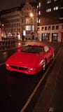 Ferrari f355 Berlinetta in Londen stock afbeeldingen Ferrari f355 Berlinetta in Londen stock afbeeldingen