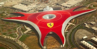 Ferrari World Park Stock Photos Ferrari World Park Stock Photos