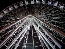 Ferris wheel in Ukrainian capital stock images Ferris wheel in Ukrainian capital stock images
