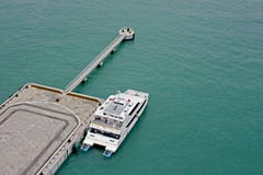 Ferry At Jetty Stock Image Ferry At Jetty Stock Image