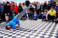 Festival do breakdance da juventude fotografia de stock royalty free Festival do breakdance da juventude fotografia de stock royalty free