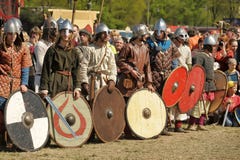 Festival early Middle Ages First Capital of Russia royalty free stock photos Festival early Middle Ages First Capital of Russia royalty free stock photos