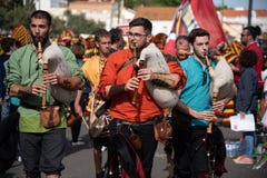 Festival international ib?rique 2019 de Costums images stock Festival international ib?rique 2019 de Costums images stock