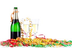 Festive Champagne Royalty Free Stock Images Festive Champagne Royalty Free Stock Images