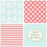 Festive Retro Christmas Backgrounds In Traditional Colors Royalty Free Stock Image Festive Retro Christmas Backgrounds In Traditional Colors Royalty Free Stock Image