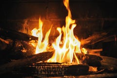 Feuer im Kamin
