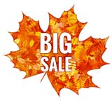 Feuilles d'Autumn Sales Banner With Colorful ENV 10 illustration de vecteur Feuilles d'Autumn Sales Banner With Colorful ENV 10 illustration de vecteur