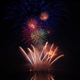 Feux d'artifice colorés Feux d'artifice colorés