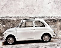 Fiat 500 in Ostuni stock photography Fiat 500 in Ostuni stock photography