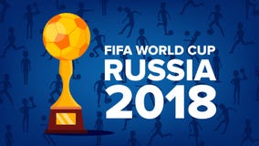 2018 FIFA World Cup Background Vector. Russia Event. Cup Greeting. Championship Russia 2018. Sport Trophy. Illustration vector illustration 2018 FIFA World Cup Background Vector. Russia Event. Cup Greeting. Championship Russia 2018. Sport Trophy. Illustration vector illustration