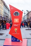 2018 fifa world Cup Russia in St. Petersburg stock photography 2018 fifa world Cup Russia in St. Petersburg stock photography