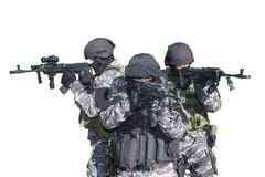 Fight against terrorism, Special Forces soldier, with assault rifle, police swat royalty free stock images Fight against terrorism, Special Forces soldier, with assault rifle, police swat royalty free stock images