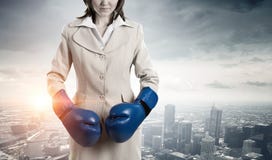 She is fighter for success royalty free stock images She is fighter for success royalty free stock images