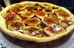 Figs Cake Ericina Royalty Free Stock Photography Figs Cake Ericina Royalty Free Stock Photography