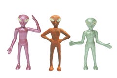 Figuras do estrangeiro do brinquedo Fotos de Stock Figuras do estrangeiro do brinquedo Fotos de Stock