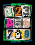 figures de diff?rentes couleurs, graphique de T-shirt illustration de vecteur figures de diff?rentes couleurs, graphique de T-shirt illustration de vecteur