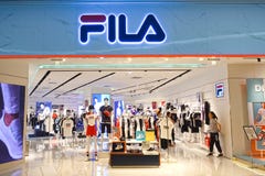 Fila Logo Sports Retail Shop Front Editorial Stock Image - Image of athletic, clothes: 149546514