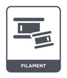 filament icon in trendy design style. filament icon isolated on white background. filament vector icon simple and modern flat royalty free illustration filament icon in trendy design style. filament icon isolated on white background. filament vector icon simple and modern flat royalty free illustration
